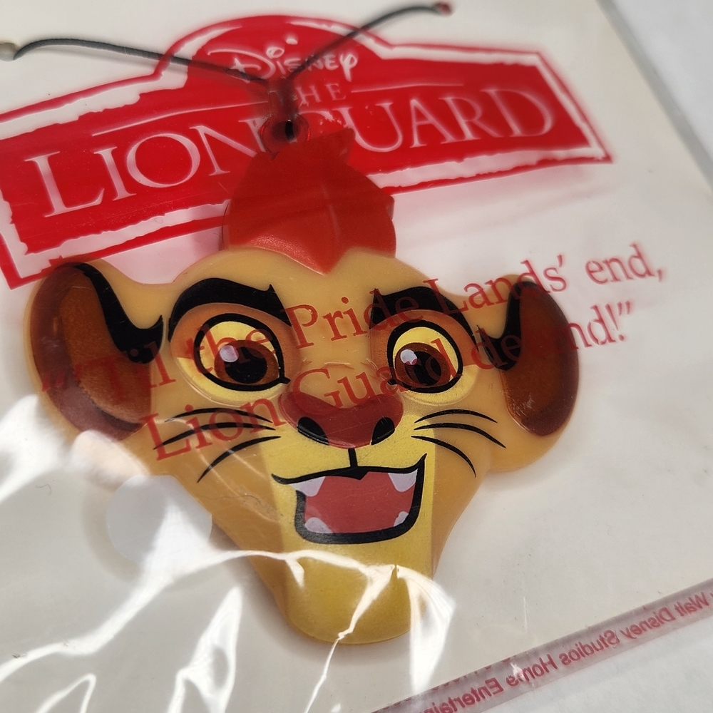 Disney The Lion Guard Necklace/Keychain Charm NIP